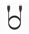 Cable HDMI 2.0 4K Aisens A120-0723/ HDMI Macho - HDMI Macho/ Hasta 10W/ 2250Mbps/ 1.5m/ Negro