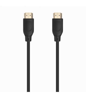 Cable HDMI 2.0 4K Aisens A120-0724/ HDMI Macho - HDMI Macho/ Hasta 10W/ 2250Mbps/ 2m/ Negro