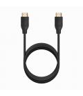 Cable HDMI 2.0 4K Aisens A120-0724/ HDMI Macho - HDMI Macho/ Hasta 10W/ 2250Mbps/ 2m/ Negro