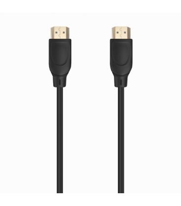Cable HDMI 2.0 4K Aisens A120-0725/ HDMI Macho - HDMI Macho/ Hasta 10W/ 2250Mbps/ 3m/ Negro