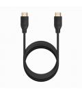 Cable HDMI 2.0 4K Aisens A120-0725/ HDMI Macho - HDMI Macho/ Hasta 10W/ 2250Mbps/ 3m/ Negro