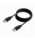 Cable HDMI 2.0 4K Aisens A120-0726/ HDMI Macho - HDMI Macho/ Hasta 10W/ 2250Mbps/ 5m/ Negro