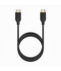 Cable HDMI 2.0 4K CCS Aisens A120-0731/ HDMI Macho - HDMI Macho/ Hasta 10W/ 2250Mbps/ 2m/ Negro