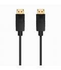 Cable DisplayPort 1.2 CCS 4K Aisens A124-0737/ DisplayPort Macho - DisplayPort Macho/ Hasta 5W/ 2300Mbps/ 50cm/ Negro