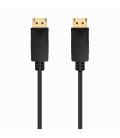 Cable DisplayPort 1.2 CCS 4K Aisens A124-0738/ DisplayPort Macho - DisplayPort Macho/ Hasta 5W/ 2300Mbps/ 1m/ Negro