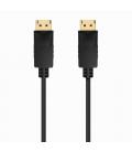 Cable DisplayPort 1.2 CCS 4K Aisens A124-0741/ DisplayPort Macho - DisplayPort Macho/ Hasta 5W/ 2300Mbps/ 3m/ Negro