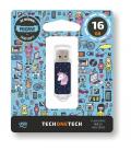 Pendrive 16gb tech one tech unicornio dream usb 2.0