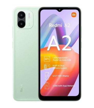 Smartphone xiaomi redmi a2 3gb/ 64gb/ 6.52'/ verde claro