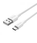 Vention Cable USB 2.0 3A CTHWF/ USB Tipo-C Macho - USB Macho/ 1m/ Blanco