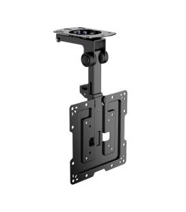 AISENS Soporte de Techo Giratorio, Plegable para Monitor/TV 20Kg de 19-43, Negro