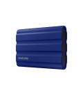 Disco Externo SSD Samsung Portable T7 Shield 2TB/ USB 3.2/ Azul