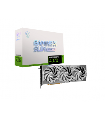 TARJETA GRAFICA MSI RTX 4070 GAMING X SLIM X 12GB GDDR6X