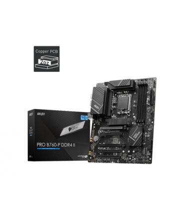 MSI PRO B760-P DDR4 II placa base Intel B760 LGA 1700 ATX