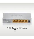 Zyxel MG-105 No administrado 2.5G Ethernet (100/1000/2500) Acero