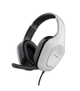 Auriculares Gaming con Micrófono Trust Gaming GXT 415 Zirox PS5/ Jack 3.5/ Blancos