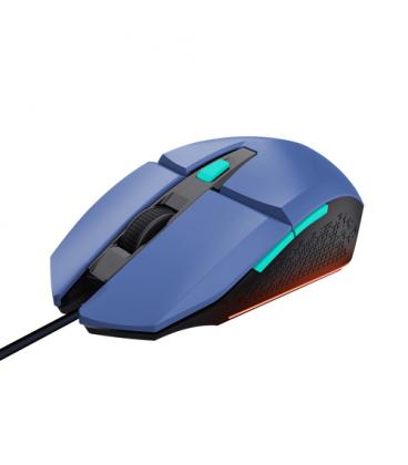 Ratón Gaming Trust Gaming GXT 109 Felox/ Hasta 6400 DPI/ Azul