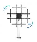 TooQ Hera Soporte de Suelo de Aluminio con Ruedas para Pantalla 37"-86"