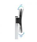 TooQ Hera Soporte de Suelo de Aluminio con Ruedas para Pantalla 37"-86"
