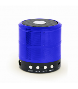 ALTAVOZ PORTATIL GEMBIRD SPK-BT-08-B 3W RMS BLUETOOTH AZUL