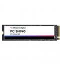 Disco ssd western digital pc sn740 512gb/ m.2 2280 pcie