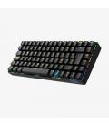 Hiditec GKE010006 teclado USB + RF Wireless + Bluetooth QWERTY Español Negro