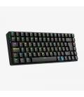 Hiditec GKE010006 teclado USB + RF Wireless + Bluetooth QWERTY Español Negro