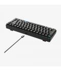 Hiditec GKE010006 teclado USB + RF Wireless + Bluetooth QWERTY Español Negro