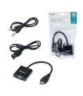 i-tec HDMI2VGAADA adaptador de cable de vídeo 0,15 m HDMI VGA Negro