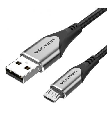 Vention Cable USB 2.0 3A COAHD/ USB Macho - MicroUSB Macho/ 50cm/ Gris