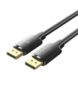 Vention Cable Conversor HAKBF/ DisplayPort Macho - HDMI 4K Macho/ 1m/ Negro