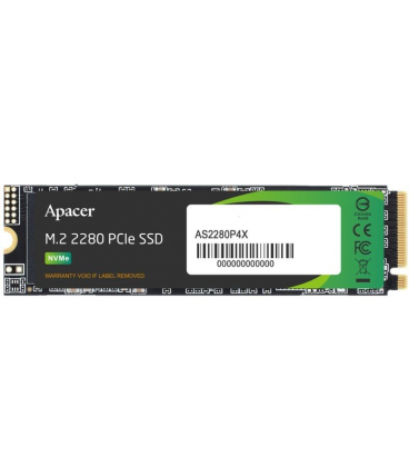 Disco ssd apacer as2280p4x 512gb/ m.2 2280 pcie