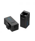 Vention Adaptador Conector RJ45 VDD-B07-B Cat5e UTP/ RJ45 Hembra - RJ45 Hembra/ Negro