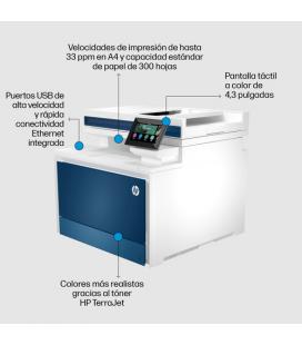 HP Color LaserJet Pro Impresora multifunción 4302fdn, Color, Impresora para Pequeñas y medianas empresas, Imprima, copie, escane