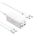 Vention Cargador de Pared FBSWG-EU/ 2xUSB Tipo-C/ 2xUSB/ 100W