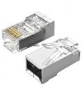 Vention Conector RJ45 IDCR0-100/ Cat.6 FTP/ 100 uds