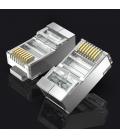 Vention Conector RJ45 IDCR0-100/ Cat.6 FTP/ 100 uds