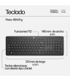 Hp 650 Teclado Y Raton Inalambrico Corte Ingles Teclado Y Raton