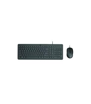Teclado y Ratón HP 150/ Negro