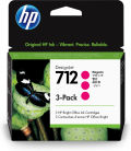 TINTA HP 712 MAGENTA PACK 3