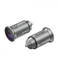 Vention Cargador de Coche FFFH0/ 1xUSB-Tipo C/ 1xUSB/ 30W