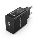 Vention Cargador de Pared WML-CH07-EU-B/ 1xUSB/ 12W