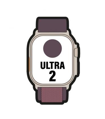 Apple watch ultra 2/ gps/ cellular/ 49mm/ caja de titanio/ correa loop alpine indigo m mediana