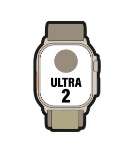 Apple watch ultra 2/ gps/ cellular/ 49mm/ caja de titanio/ correa loop alpine verde oliva m mediana