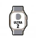Apple watch ultra 2/ gps/ cellular/ 49mm/ caja de titanio/ correa loop trail verde/gris m/l