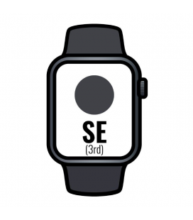 Apple watch se 3rd/ gps/ cellular / 44mm/ caja de aluminio medianoche/ correa deportiva medianoche m/l