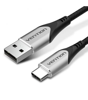 Vention Cable USB Tipo-C 2.0 3A CODHD/ USB Tipo-C Macho - USB Macho/ 50cm/ Gris