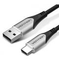 Vention Cable USB Tipo-C 2.0 3A CODHD/ USB Tipo-C Macho - USB Macho/ 50cm/ Gris