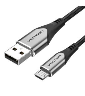 Vention Cable USB 2.0 3A COAHG/ USB Macho - MicroUSB Macho/ 1.5m/ Gris