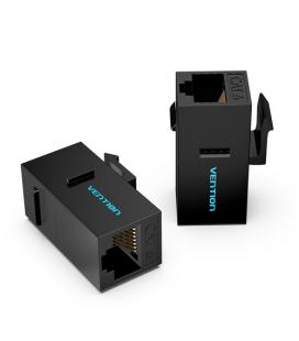 Vention Adaptador Conector RJ45 IPGB0-5 Cat6 UTP/ RJ45 Hembra - RJ45 Hembra/ 5 uds/ Negro