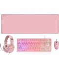 Pack gaming mars gaming mcp-rgb3p/ teclado rgb + ratón óptico + alfombrilla xxl + auriculares
